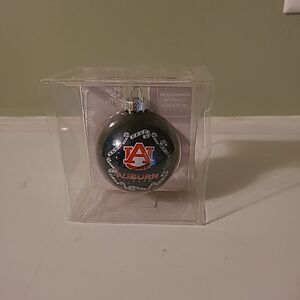 Auburn University Glass Ornament